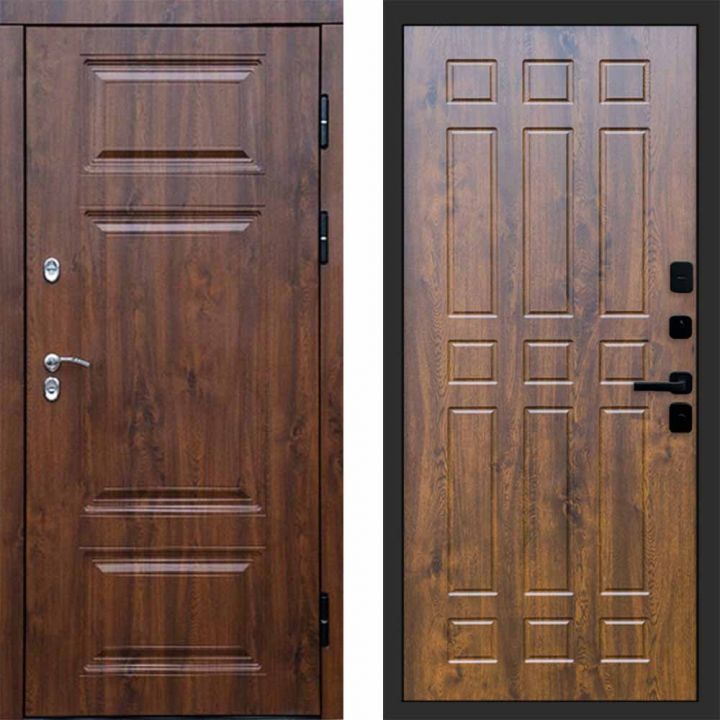 Входная дверь Termo-door Премиум винорит Дуб с терморазрывом - Спарта Дуб