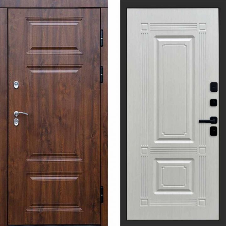 Входная дверь Termo-door Премиум винорит Дуб с терморазрывом - Мадрид Лиственница