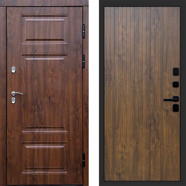 Входная дверь Termo-door Премиум винорит Дуб с терморазрывом - FLAT Дуб