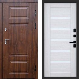 Входная дверь Termo-door Премиум винорит Дуб с терморазрывом - Царга Лиственница