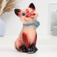 Копилка для денег «Кошечка Сима», гипс, 26?15 см, коричневая