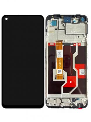 Дисплей для Realme 9i (RMX3491, матрица Original) в рамке с сенсорным стеклом