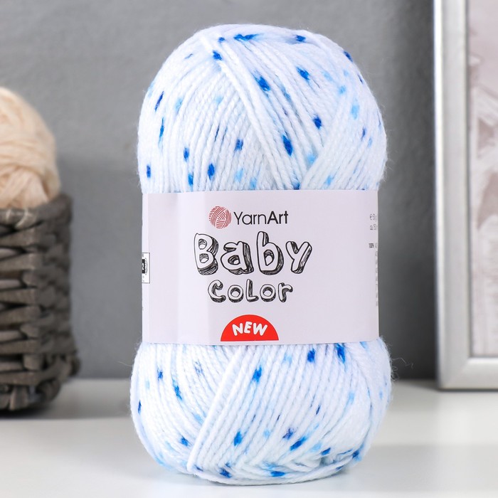 Пряжа для вязания спицами, крючком YarnArt, Baby color, 100% акрил, 150 м/50 г, (210)