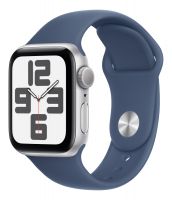 Apple watch SE2 40 (2024) Silver Al. Blue Cloud M/L (MXED3)