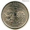 США 25 центов 2000 P Южная Каролина