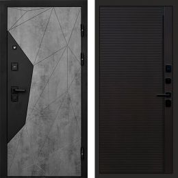 Входная дверь Termo-door Авангард Бетон - Porte black