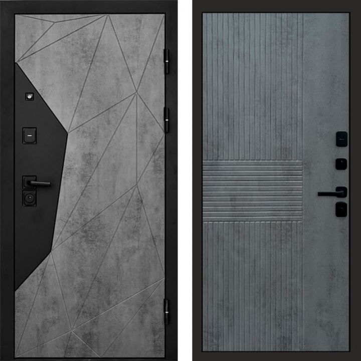 Входная дверь Termo-door Авангард Бетон - Мастино Бетон темный