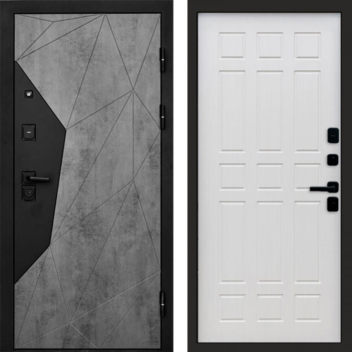 Входная дверь Termo-door Авангард Бетон - Спарта Лиственница