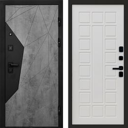 Входная дверь Termo-door Авангард Бетон - Престиж Бежевый матовый