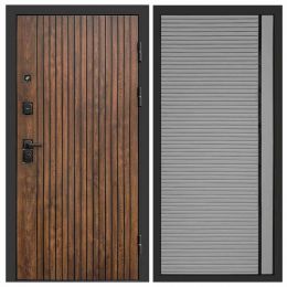 Входная дверь Termo-door Твист Дуб style - Porte Грей софт