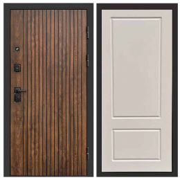 Входная дверь Termo-door Твист Дуб style - Марсель Слоновая кость