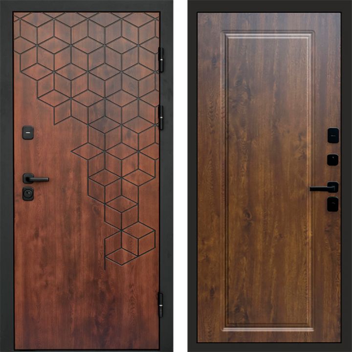 Входная дверь Termo-door Спейс Дуб патина - Гранд Дуб