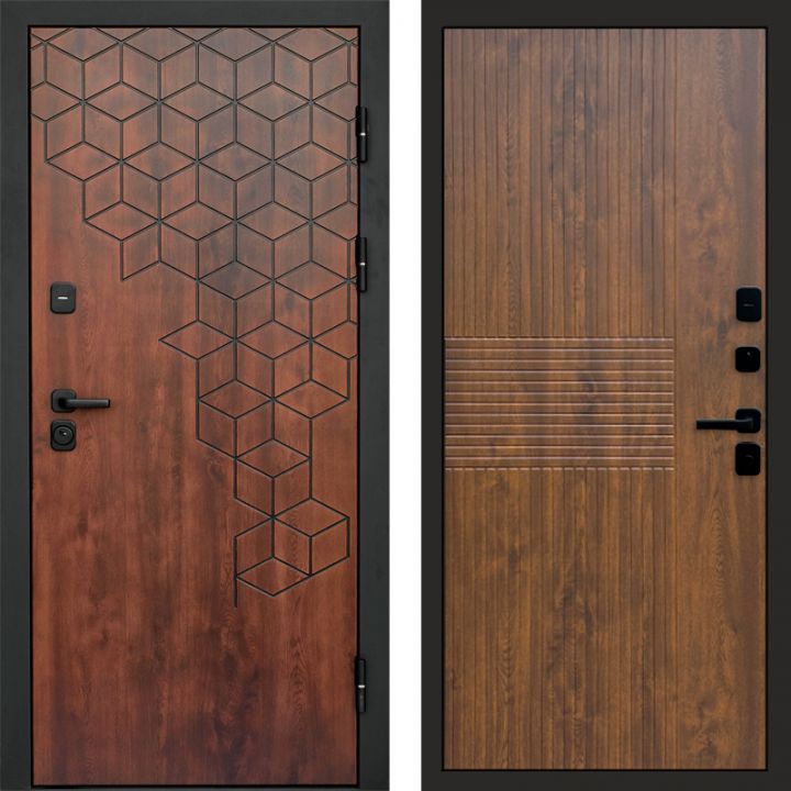 Входная дверь Termo-door Спейс Дуб патина - Мастино Дуб