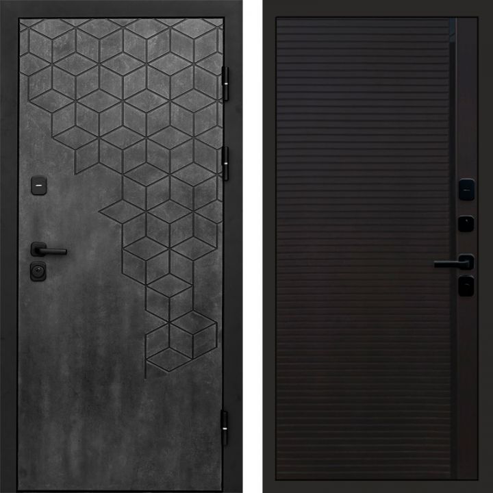 Входная дверь Termo-door Спейс Бетон патина - Porte black