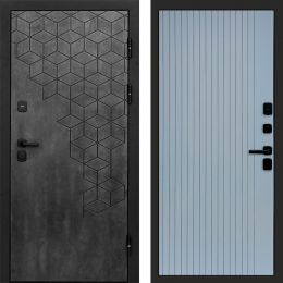 Входная дверь Termo-door Спейс Бетон патина - FLAT Грей софт