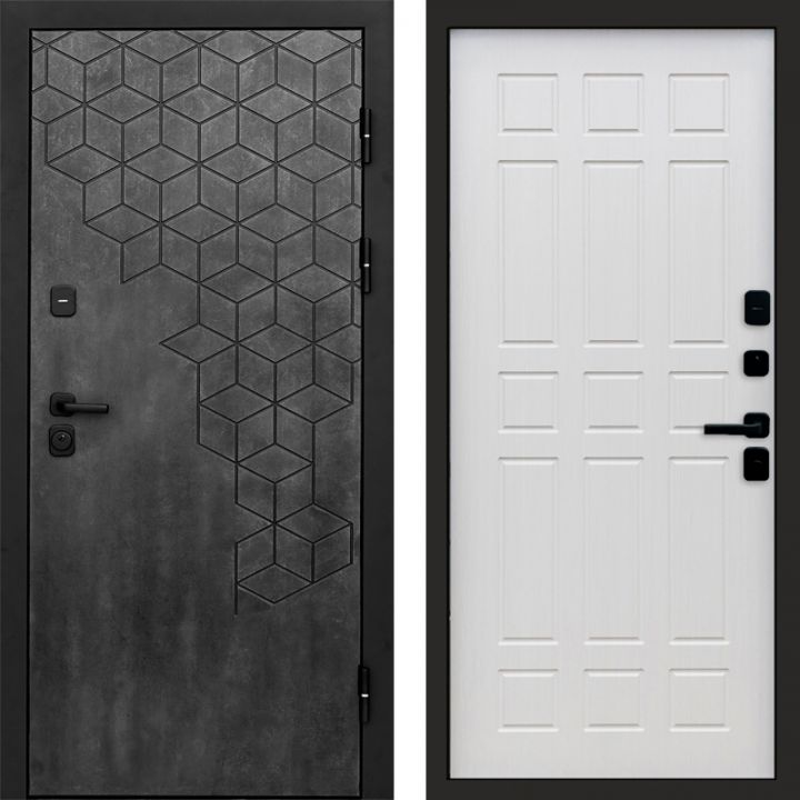 Входная дверь Termo-door Спейс Бетон патина - Спарта Лиственница