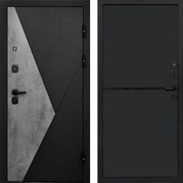 Входная дверь Termo-door Матрикс Бетон - Нео Black