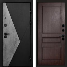 Входная дверь Termo-door Матрикс Бетон - Класскика Венге