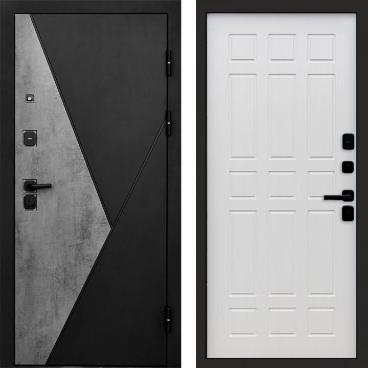 Входная дверь Termo-door Матрикс Бетон - Спарта Лиственница