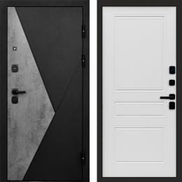 Входная дверь Termo-door Матрикс Бетон - Классика Лиственница