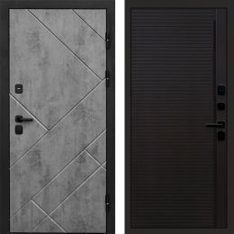 Входная дверь Termo-door Стоун Бетон - Porte black