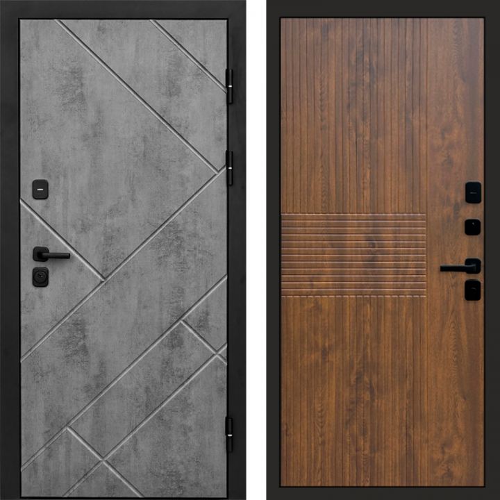 Входная дверь Termo-door Стоун Бетон - Мастино Дуб