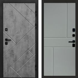 Входная дверь Termo-door Стоун Бетон - Горизонт Грей софт