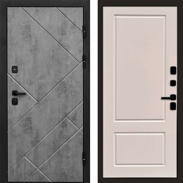 Входная дверь Termo-door Стоун Бетон - Марсель Слоновая кость