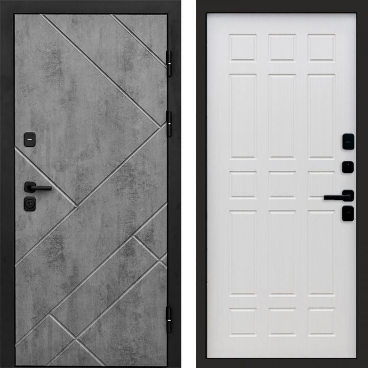 Входная дверь Termo-door Стоун Бетон - Спарта Лиственница