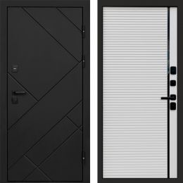 Входная дверь Termo-door Стоун Black - Porte white