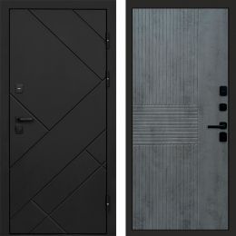 Входная дверь Termo-door Стоун Black - Мастино Бетон темный