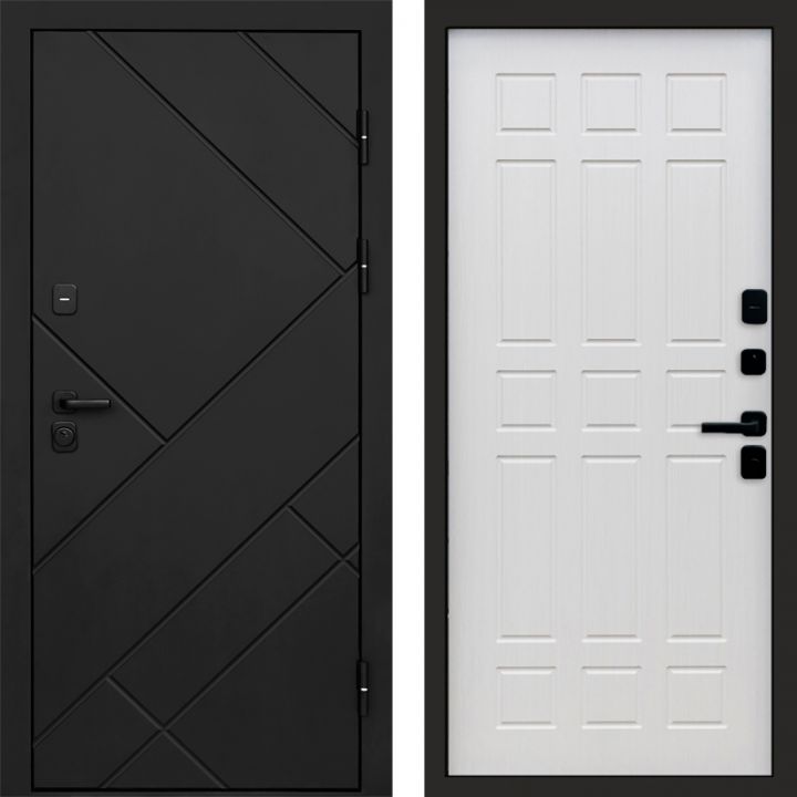 Входная дверь Termo-door Стоун Black - Спарта Лиственница