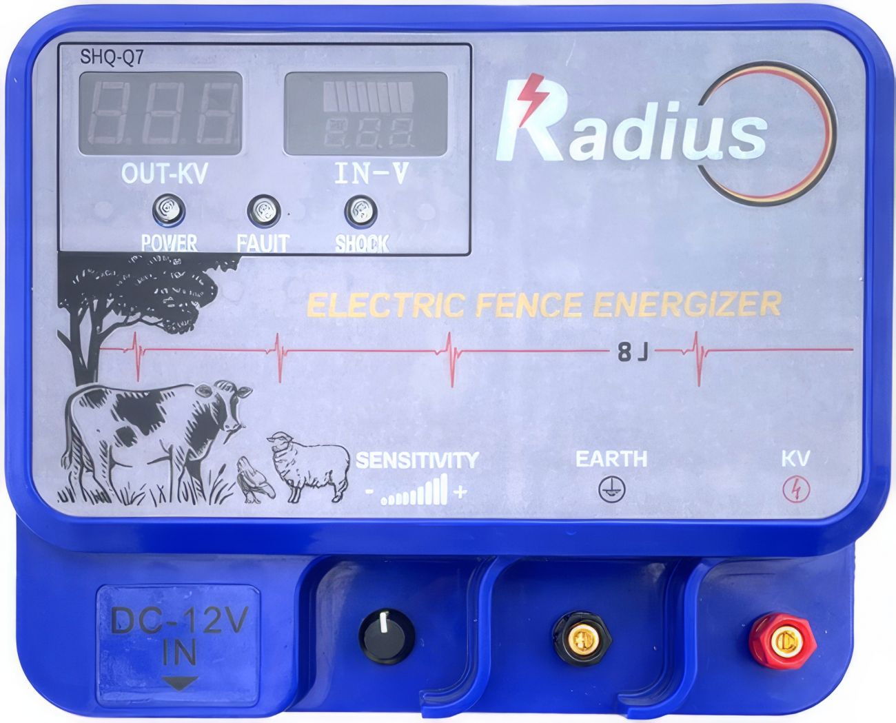 Электропастух Генератор RADIUS 8 000, 12/220В