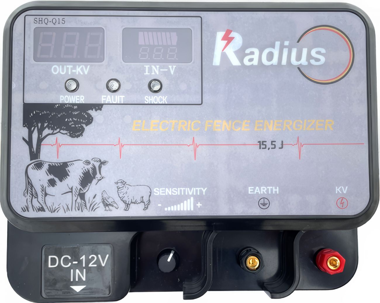 Электропастух RADIUS 15 500, 12/220В