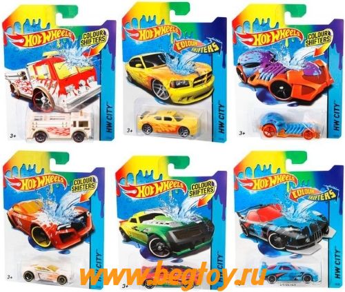 HOT WHEELS машинка меняет цвет