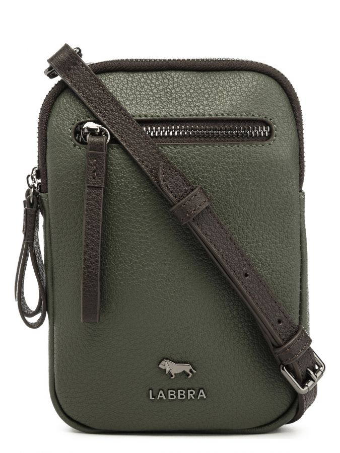 Сумка через плечо Labbra L-HF4223 khaki/coffee