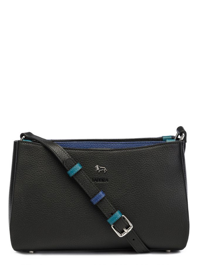 Сумка через плечо Labbra L-HF4059 black/royal blue/cyprus-aqua