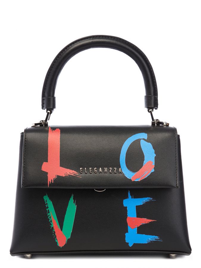 Сумка через плечо ELEGANZZA ZQ140-1204 black/multicolor