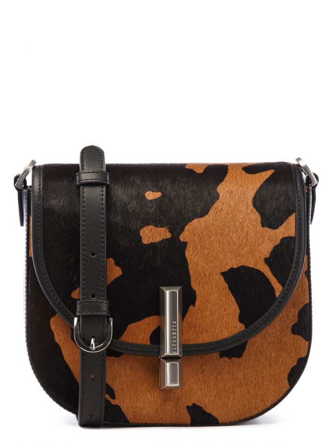 Сумка через плечо ELEGANZZA Z9266-8677 black/camel