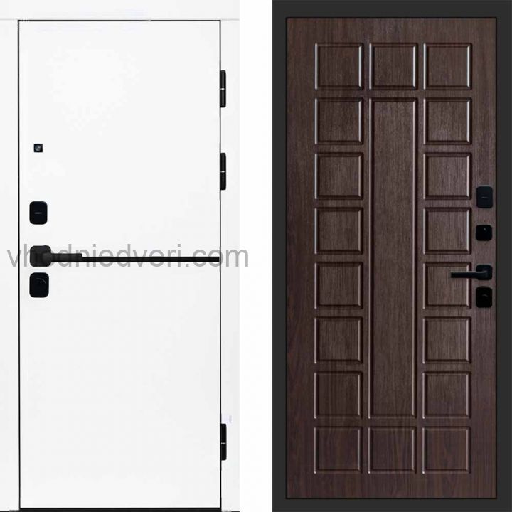 Входная дверь Termo-door Тренд WHITE - Престиж Венге