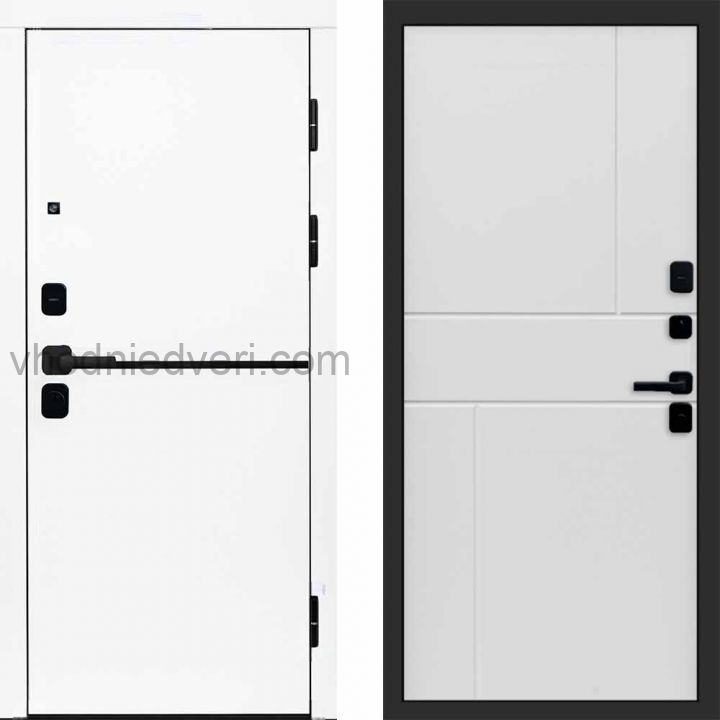 Входная дверь Termo-door Тренд WHITE - Горизонт Белый