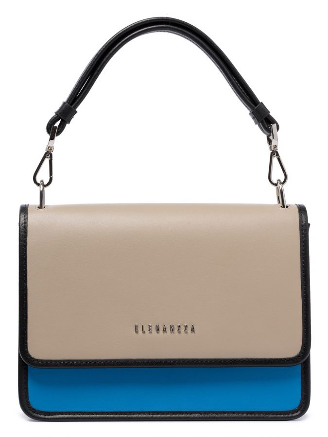Сумка через плечо ELEGANZZA Z164-0503 blue lake/moon light/black