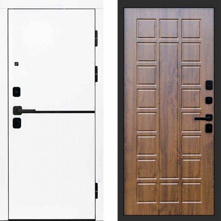 Входная дверь Termo-door Тренд WHITE - Престиж Дуб