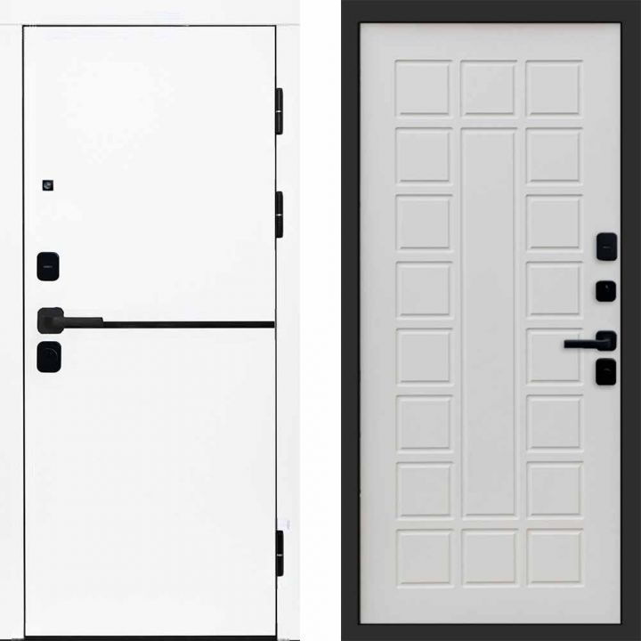 Входная дверь Termo-door Тренд WHITE - Престиж Бежевый матовый