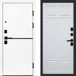 Входная дверь Termo-door Тренд WHITE - Премиум Лиственница