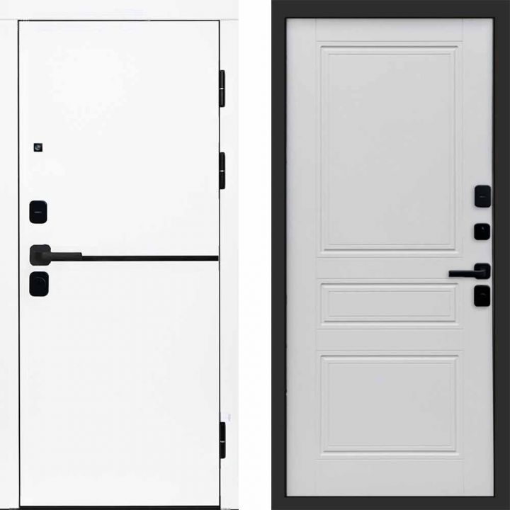 Входная дверь Termo-door Тренд WHITE - Классик Белый софт