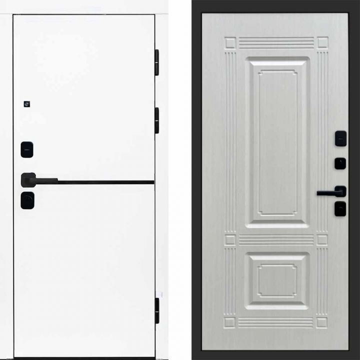 Входная дверь Termo-door Тренд WHITE - Мадрид Лиственница