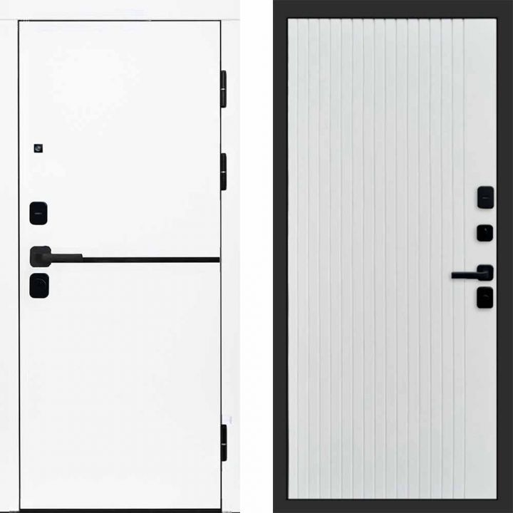 Входная дверь Termo-door Тренд WHITE - FLAT Белый софт