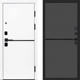 Входная дверь Termo-door Тренд WHITE - Нео Графит