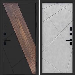 Входная дверь Termo-door Нова - Лучи Бетон светлый